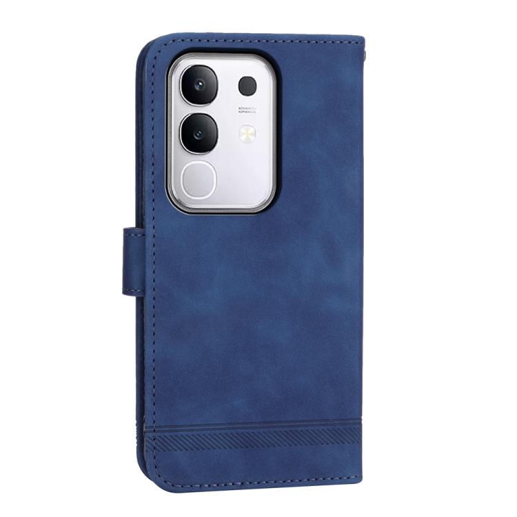 For vivo Y29 4G Dierfeng Dream Line TPU Hybrid PU Leather Phone Case