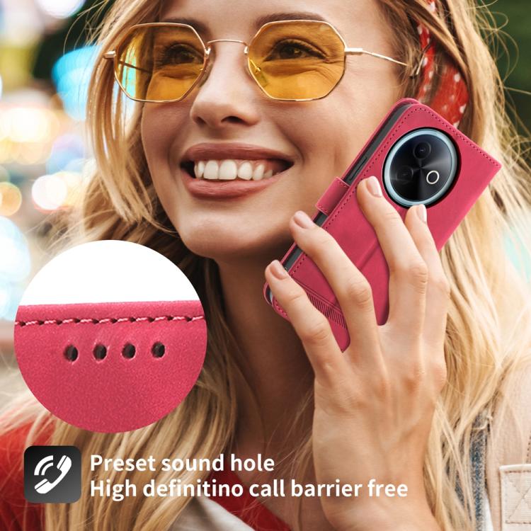 For vivo Y39 5G Dierfeng Dream Line TPU Hybrid PU Leather Phone Case