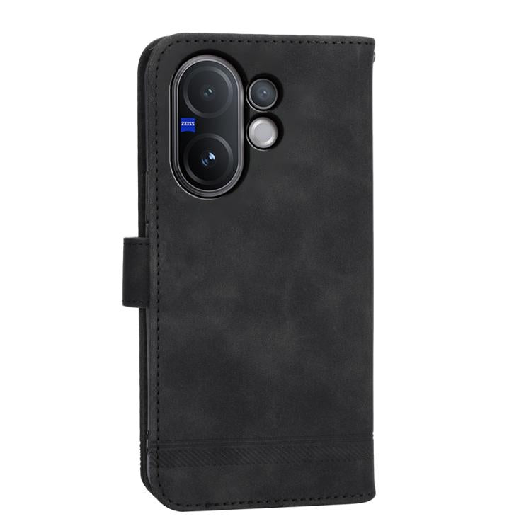 For vivo V60 5G Dierfeng Dream Line TPU Hybrid PU Leather Phone Case