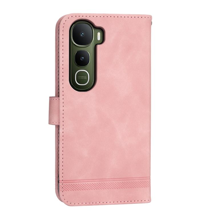 For vivo Y400 5G Dierfeng Dream Line TPU Hybrid PU Leather Phone Case