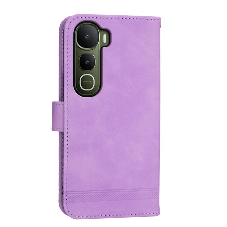 For vivo Y400 5G Dierfeng Dream Line TPU Hybrid PU Leather Phone Case