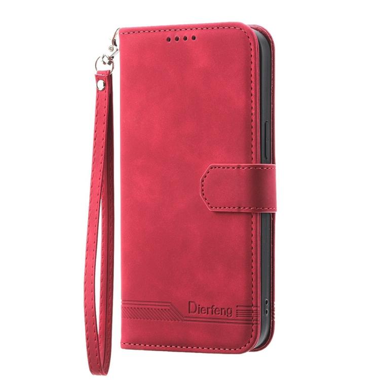 For vivo V70 FE 5G Dierfeng Dream Line TPU Hybrid PU Leather Phone Case