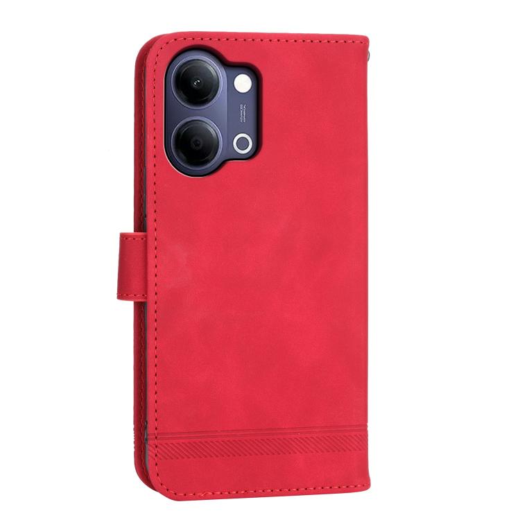 For vivo Y21 5G 2026 / Y05 4G Dierfeng Dream Line TPU Hybrid PU Leather Phone Case