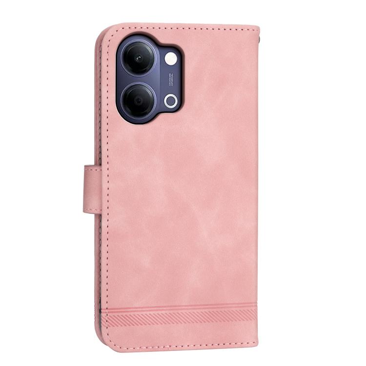 For vivo Y21 5G 2026 / Y05 4G Dierfeng Dream Line TPU Hybrid PU Leather Phone Case