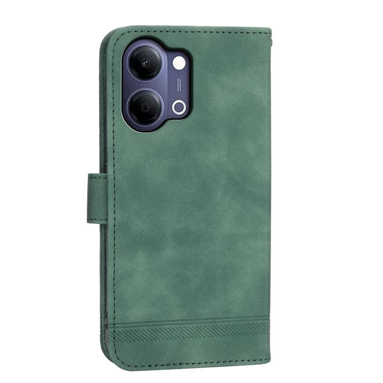 For vivo Y21 5G 2026 / Y05 4G Dierfeng Dream Line TPU Hybrid PU Leather Phone Case