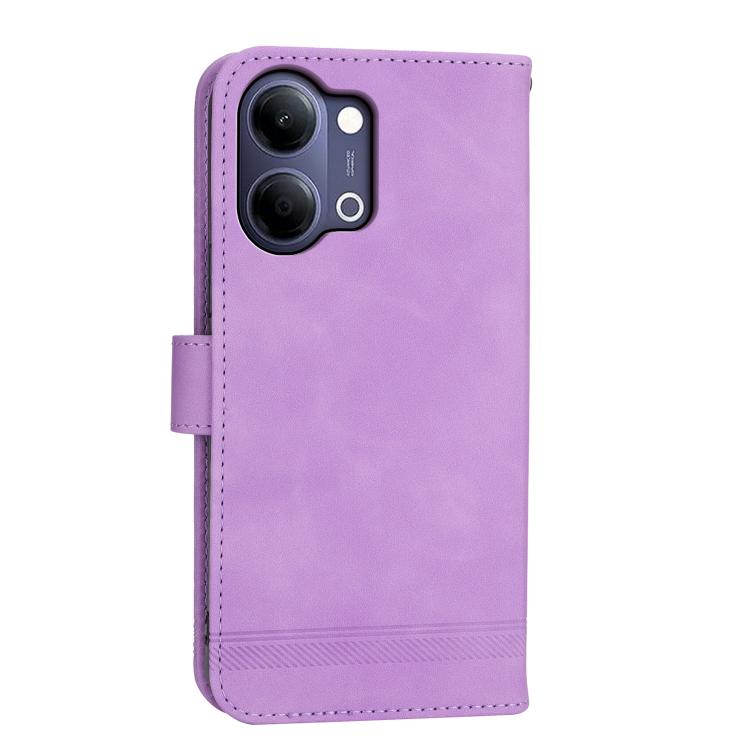 For vivo Y21 5G 2026 / Y05 4G Dierfeng Dream Line TPU Hybrid PU Leather Phone Case