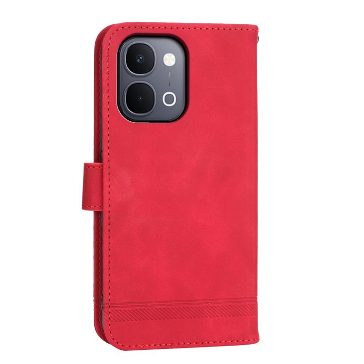 For vivo Y31d 4G Dierfeng Dream Line TPU Hybrid PU Leather Phone Case