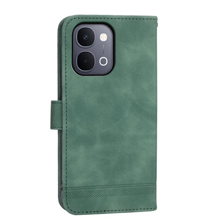 For vivo Y31d 4G Dierfeng Dream Line TPU Hybrid PU Leather Phone Case