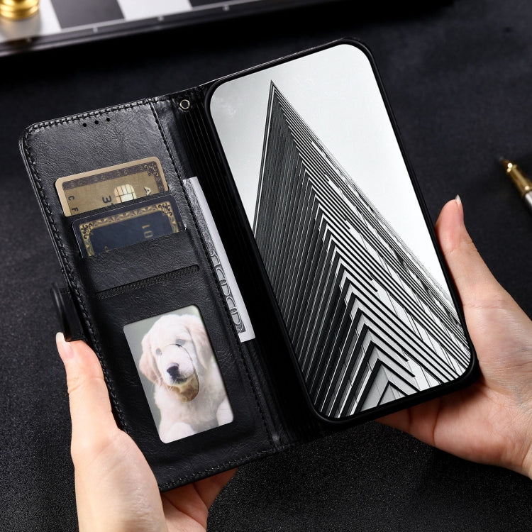 For iPhone 13 Simple 6-Card Wallet Leather Phone Case
