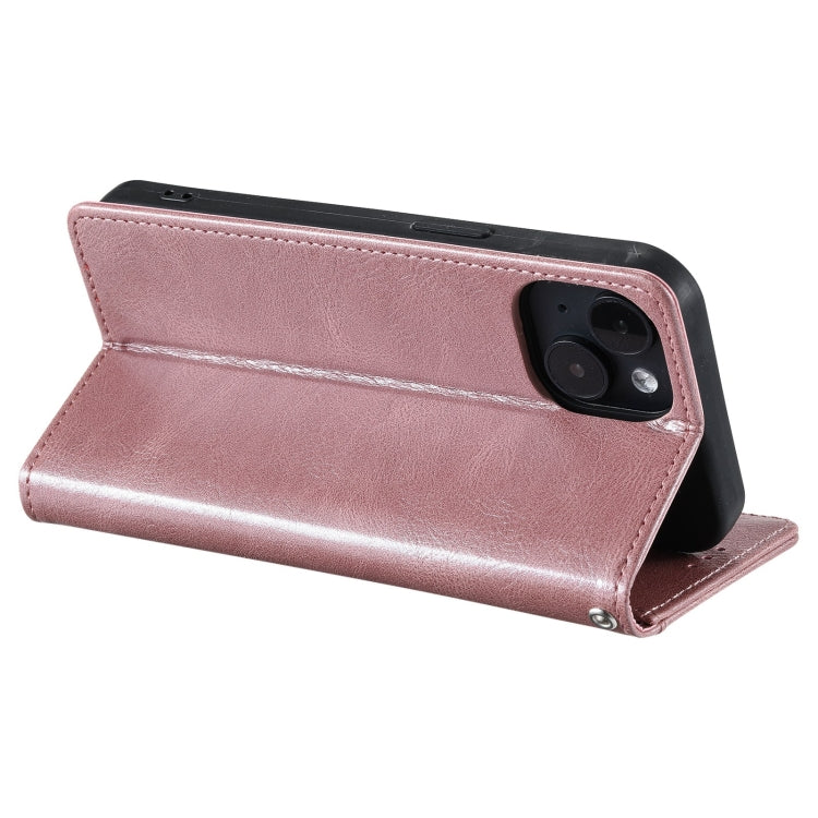 For iPhone 13 mini Simple 6-Card Wallet Leather Phone Case