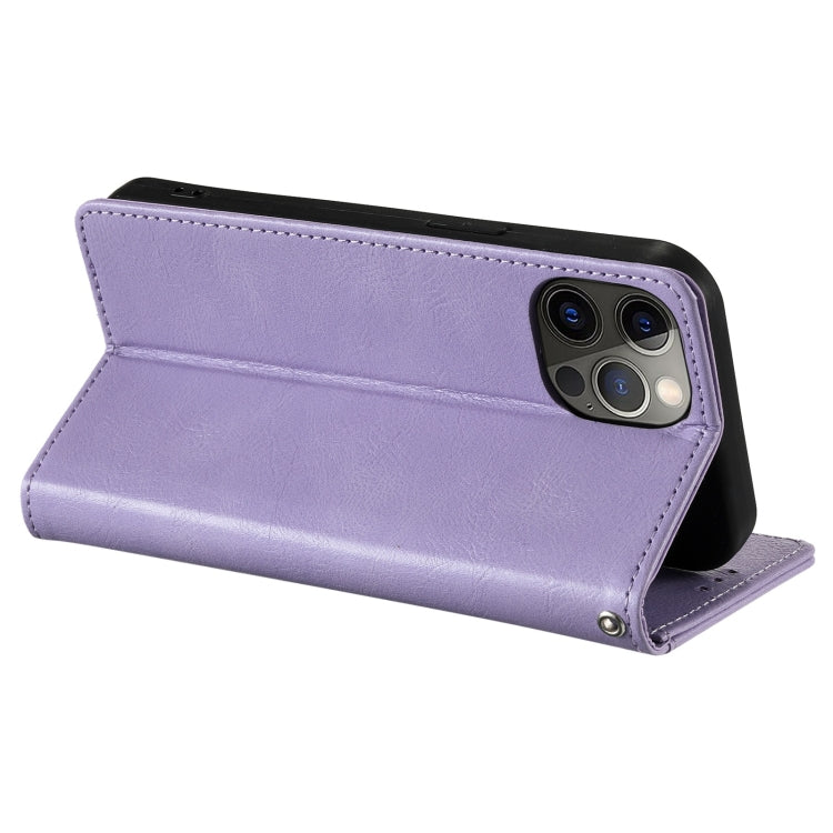 For iPhone 12 / 12 Pro Simple 6-Card Wallet Leather Phone Case