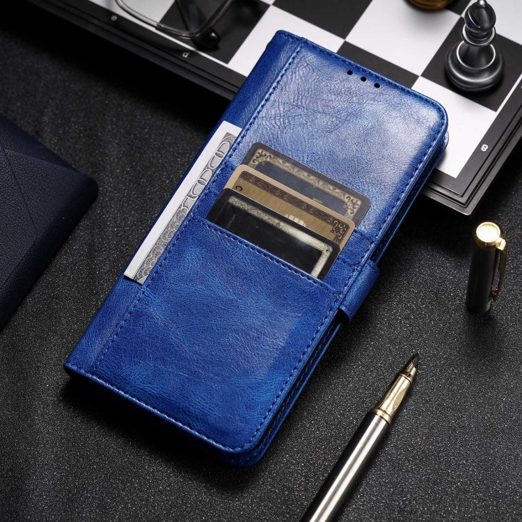 For iPhone 11 Pro Max Simple 6-Card Wallet Leather Phone Case