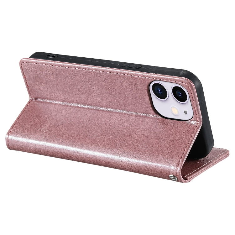 For iPhone 11 Simple 6-Card Wallet Leather Phone Case