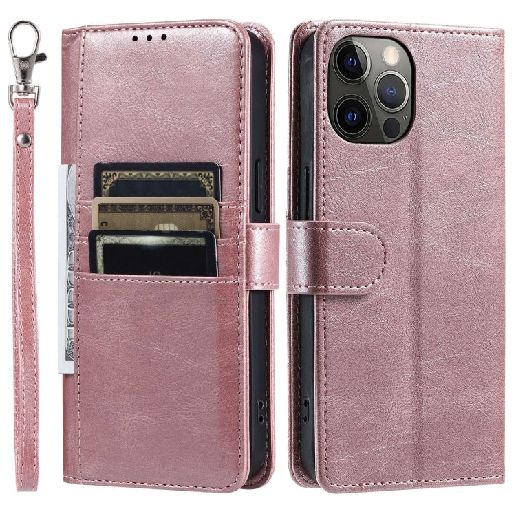 For iPhone 11 Pro Simple 6-Card Wallet Leather Phone Case