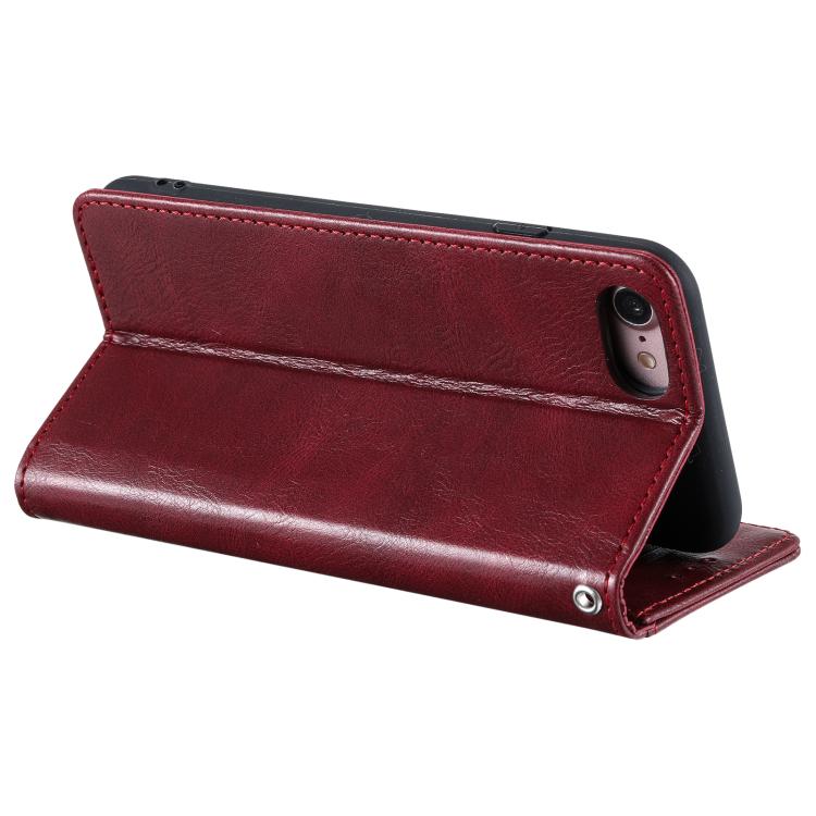 For iPhone 16e / 17e Simple 6-Card Wallet Leather Phone Case