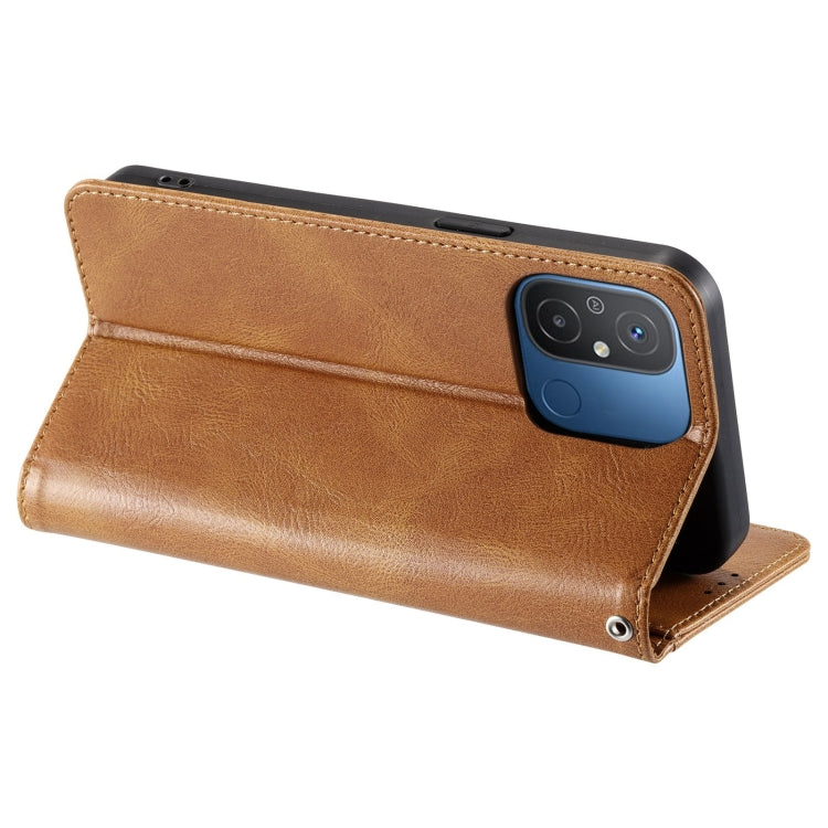 For Xiaomi Poco C55 Simple 6-Card Wallet Leather Phone Case