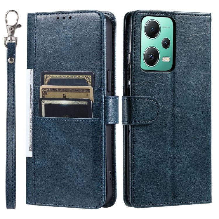 For Xiaomi Redmi Note 12 5G Simple 6-Card Wallet Leather Phone Case