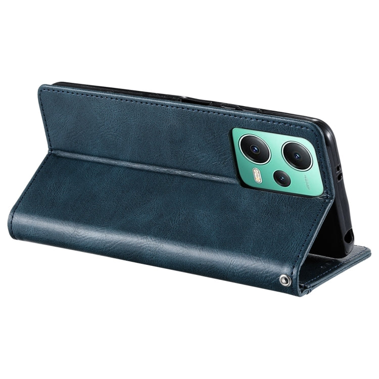 For Xiaomi Redmi Note 12 5G Simple 6-Card Wallet Leather Phone Case
