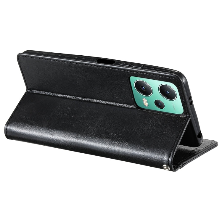 For Xiaomi Redmi Note 12 5G Simple 6-Card Wallet Leather Phone Case
