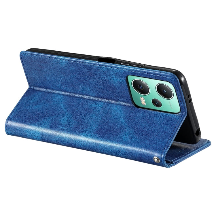 For Xiaomi Poco X5 Simple 6-Card Wallet Leather Phone Case