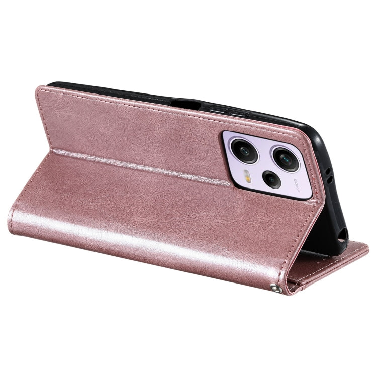 For Xiaomi Redmi Note 12 Pro 5G Simple 6-Card Wallet Leather Phone Case
