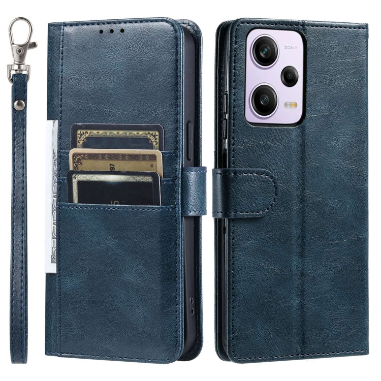 For Xiaomi Redmi Note 12 Pro 5G Simple 6-Card Wallet Leather Phone Case