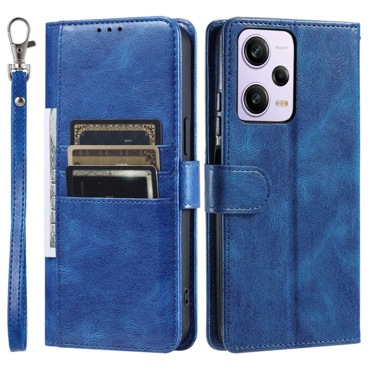 For Xiaomi Redmi Note 12 Pro 5G Simple 6-Card Wallet Leather Phone Case