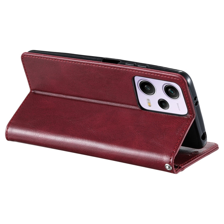 For Xiaomi Redmi Note 12 Pro 5G Simple 6-Card Wallet Leather Phone Case