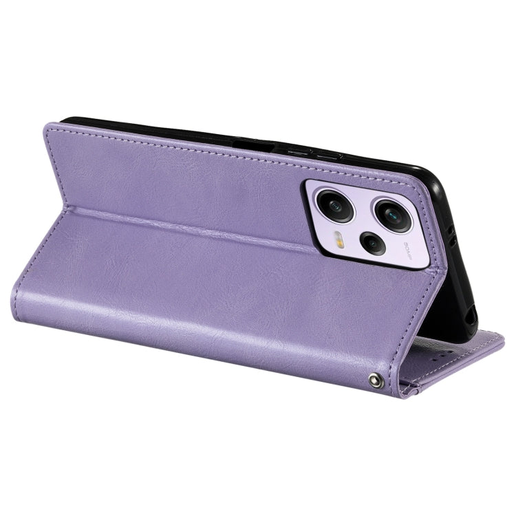 For Xiaomi Redmi Note 12 Pro 5G Simple 6-Card Wallet Leather Phone Case