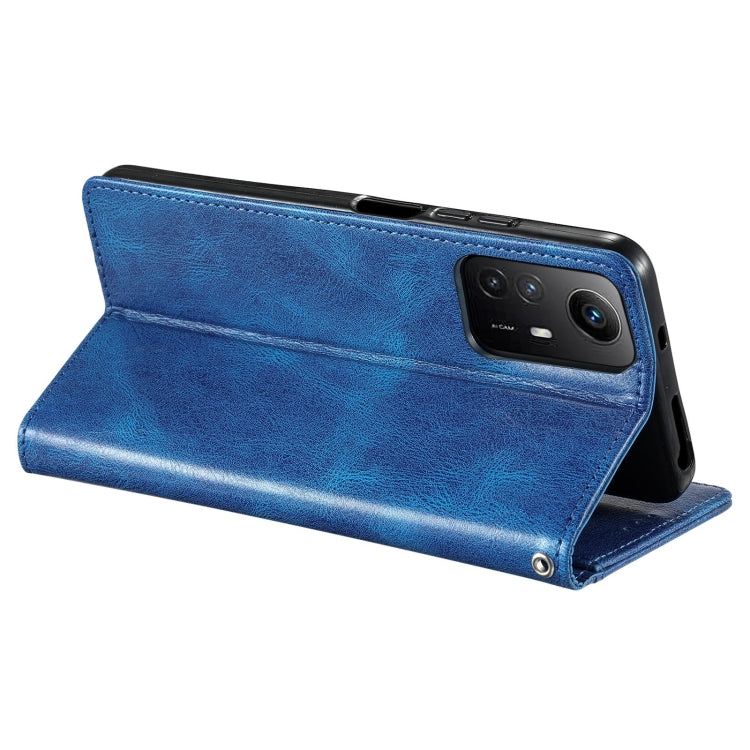 For Xiaomi Redmi Note 12S Simple 6-Card Wallet Leather Phone Case