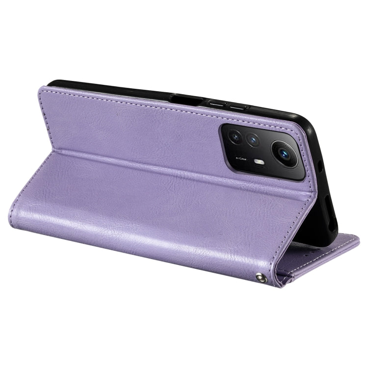 For Xiaomi Redmi Note 12S Simple 6-Card Wallet Leather Phone Case