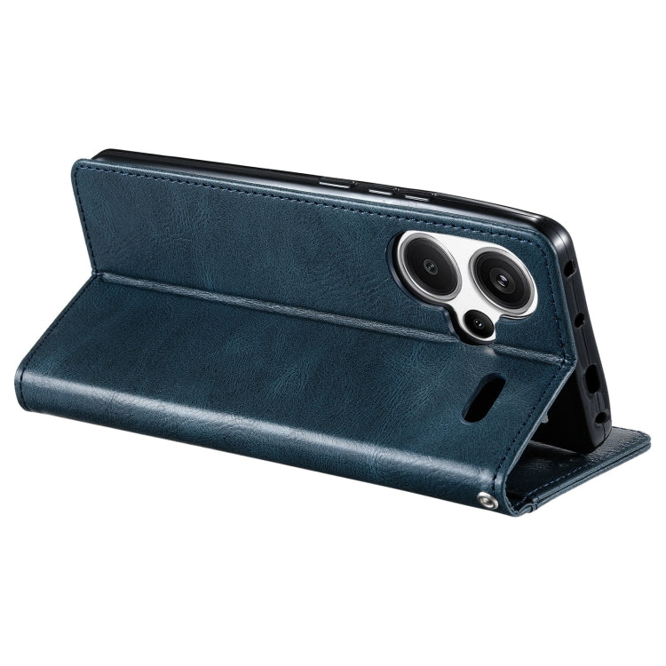 For Xiaomi Redmi Note 13 Pro+ Simple 6-Card Wallet Leather Phone Case