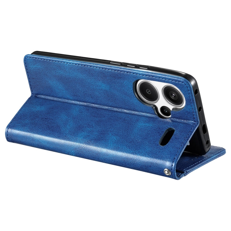 For Xiaomi Redmi Note 13 Pro+ Simple 6-Card Wallet Leather Phone Case