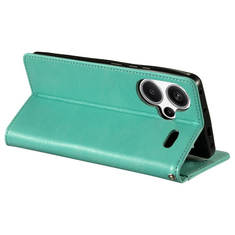 For Xiaomi Redmi Note 13 Pro+ Simple 6-Card Wallet Leather Phone Case