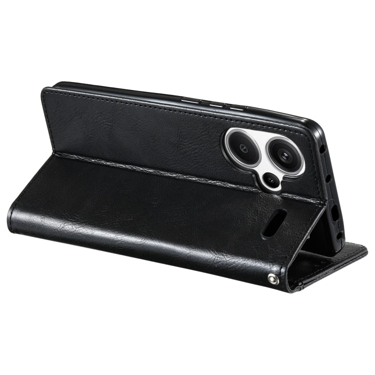 For Xiaomi Redmi Note 13 Pro+ Simple 6-Card Wallet Leather Phone Case