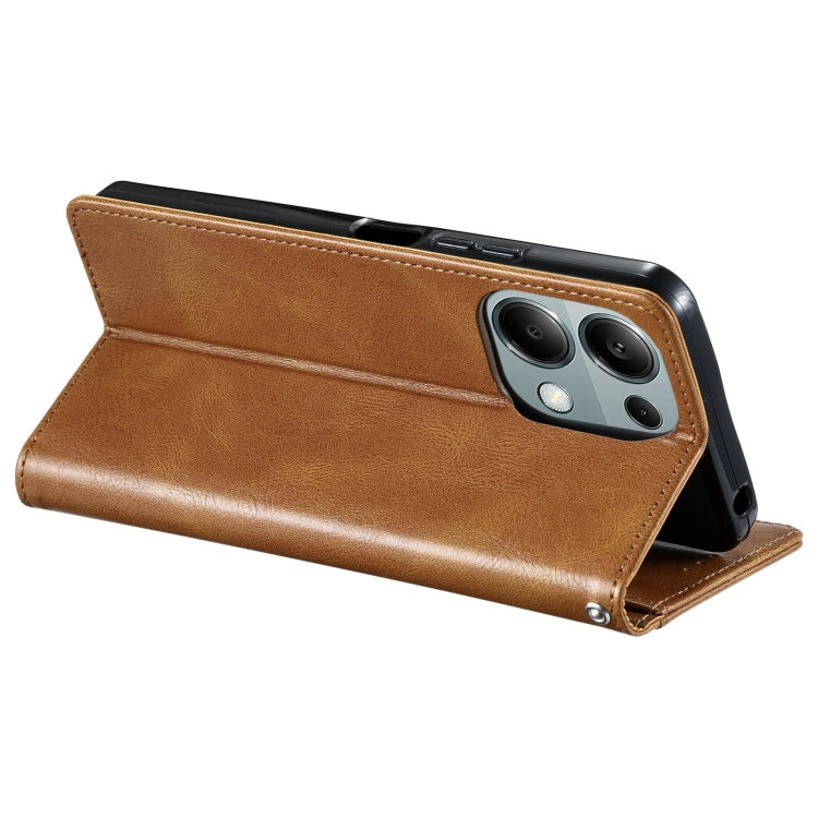 For Xiaomi Redmi Note 13 Pro 4G Simple 6-Card Wallet Leather Phone Case