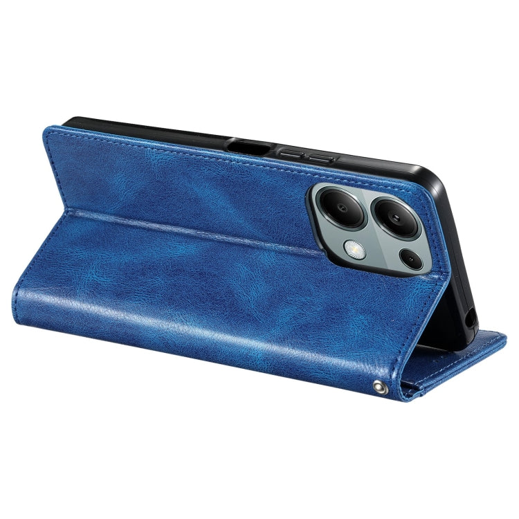 For Xiaomi Redmi Note 13 Pro 4G Simple 6-Card Wallet Leather Phone Case