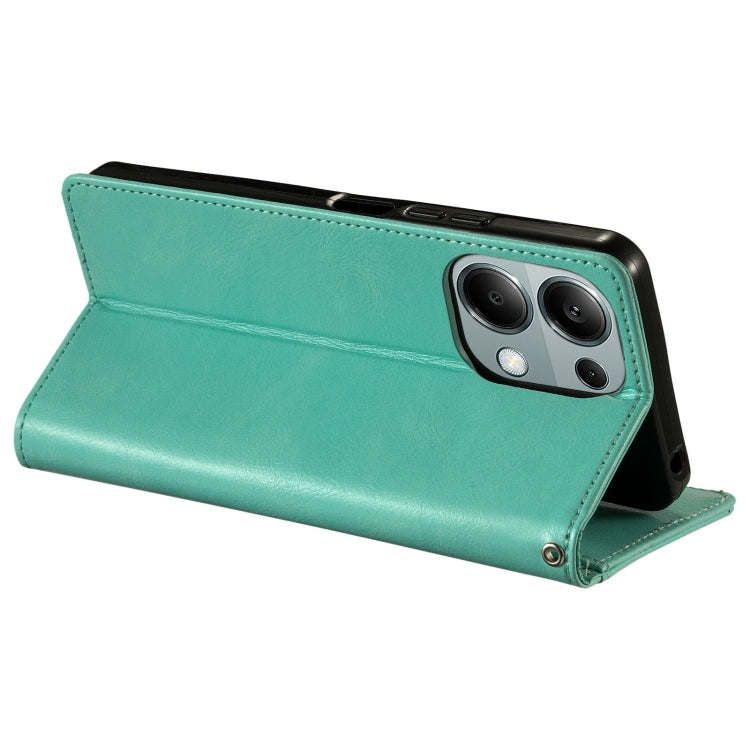 For Xiaomi Redmi Note 13 Pro 4G Simple 6-Card Wallet Leather Phone Case