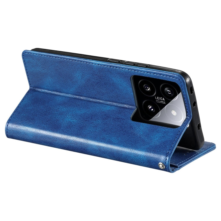 For Xiaomi 14 Simple 6-Card Wallet Leather Phone Case