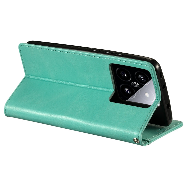 For Xiaomi 14 Simple 6-Card Wallet Leather Phone Case