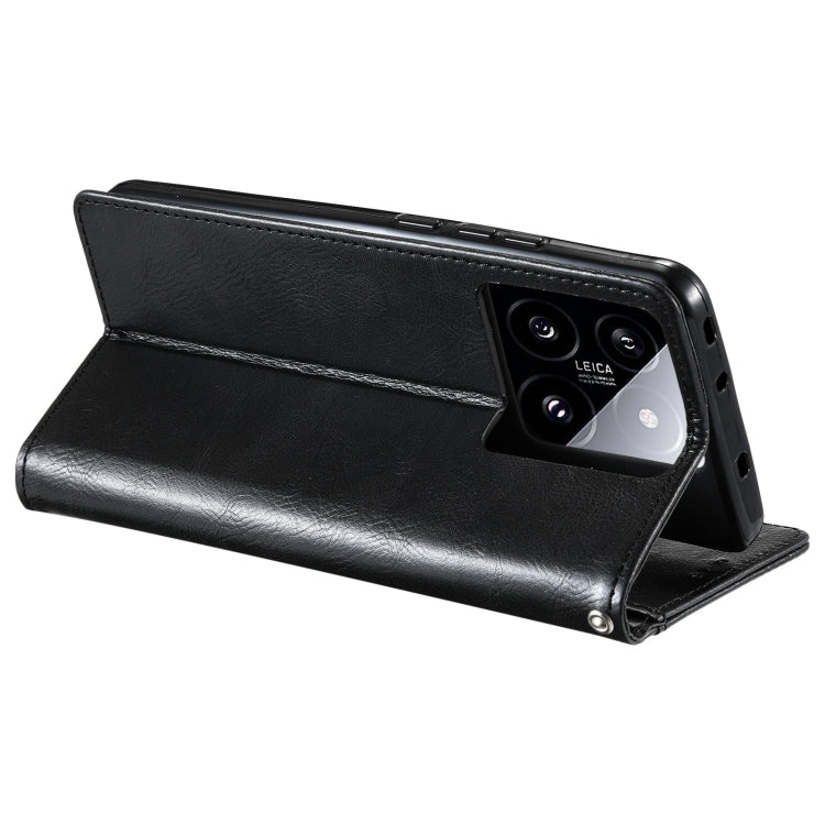 For Xiaomi 14 Simple 6-Card Wallet Leather Phone Case