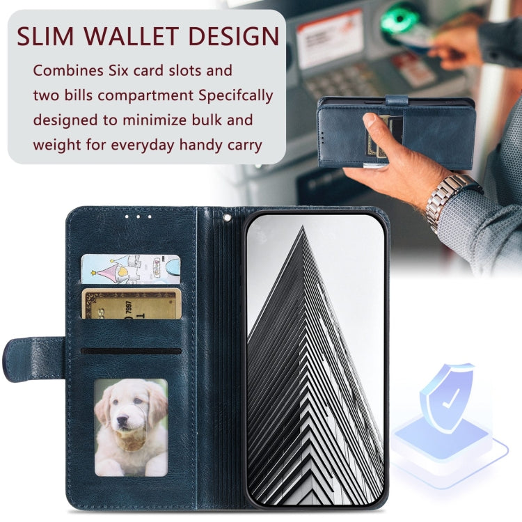For Motorola Moto G14 Simple 6-Card Wallet Leather Phone Case