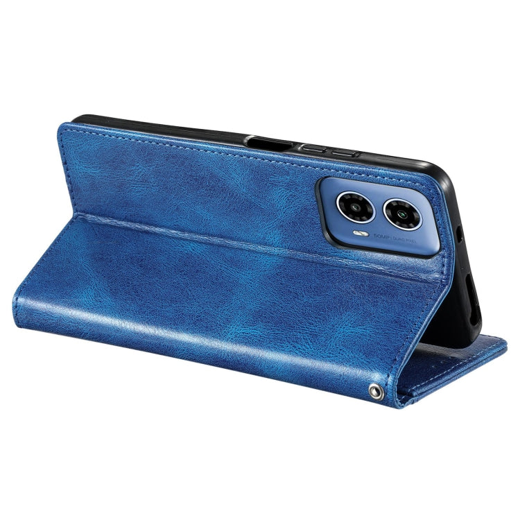 For Motorola Moto G34 Simple 6-Card Wallet Leather Phone Case