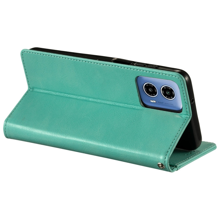 For Motorola Moto G34 Simple 6-Card Wallet Leather Phone Case