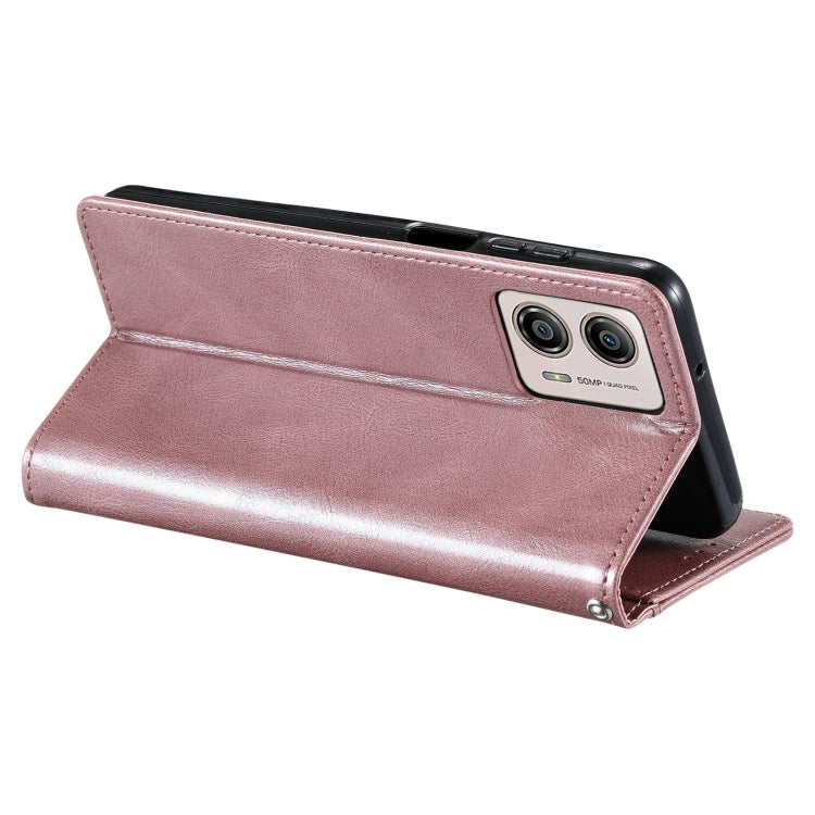 For Motorola Moto G53 5G Simple 6-Card Wallet Leather Phone Case