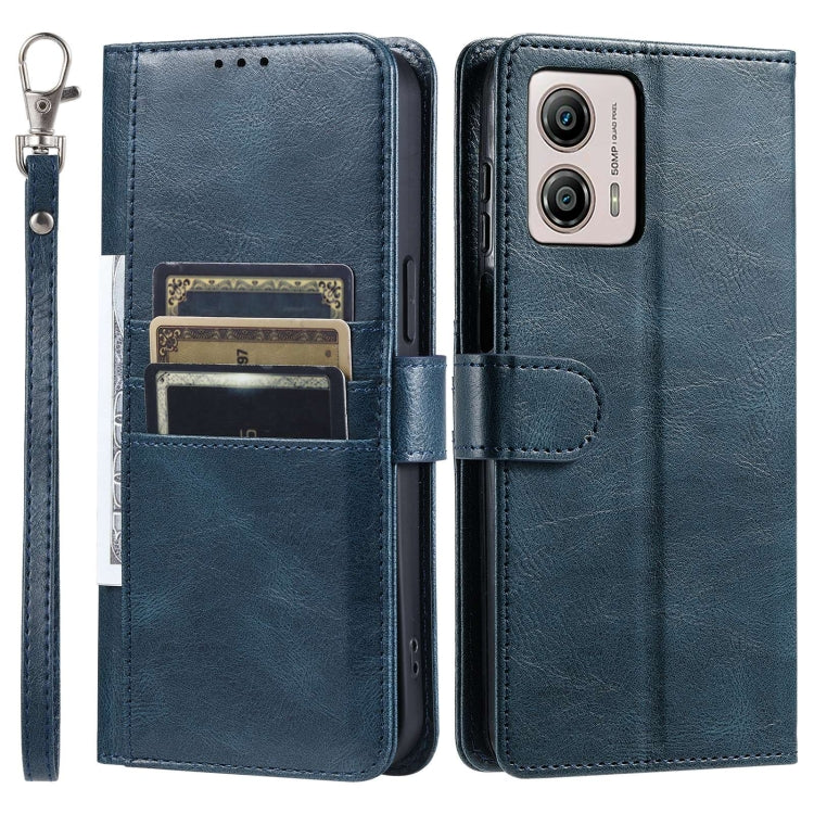 For Motorola Moto G53 5G Simple 6-Card Wallet Leather Phone Case