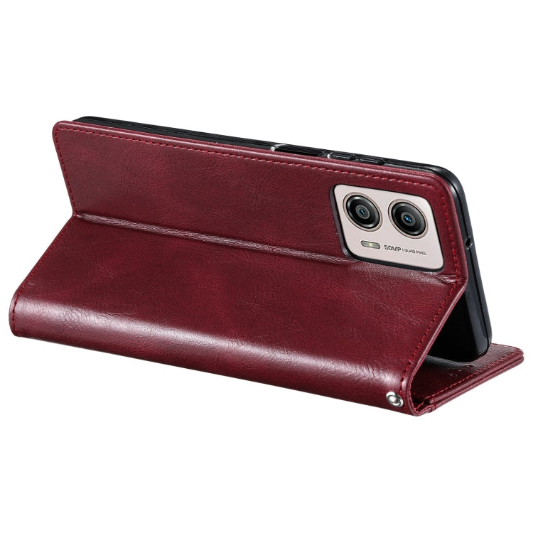 For Motorola Moto G53 5G Simple 6-Card Wallet Leather Phone Case