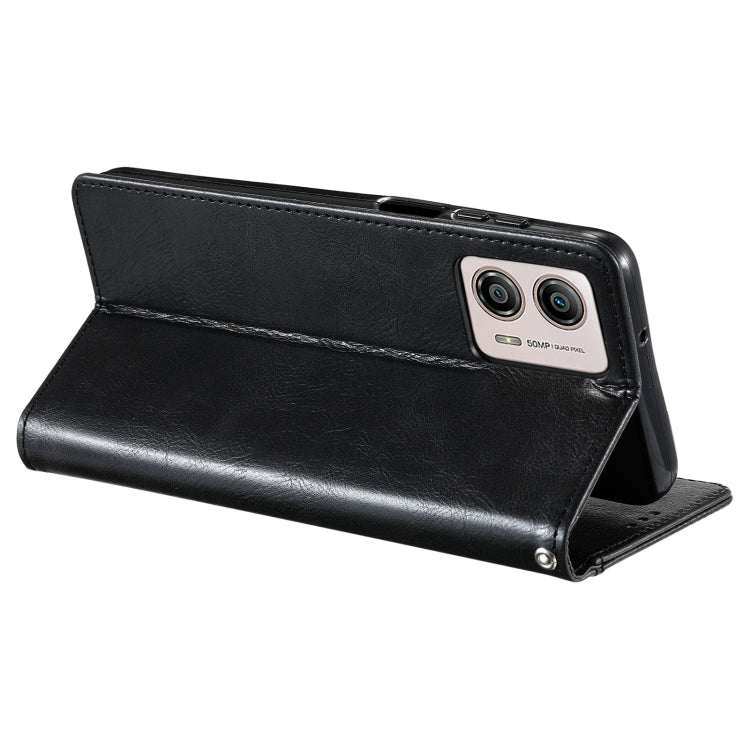 For Motorola Moto G53 5G Simple 6-Card Wallet Leather Phone Case