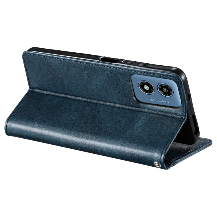 For Motorola Moto G Play 2024 Simple 6-Card Wallet Leather Phone Case