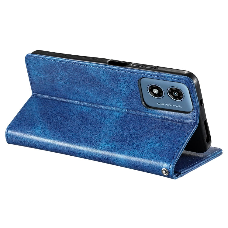 For Motorola Moto G Play 2024 Simple 6-Card Wallet Leather Phone Case
